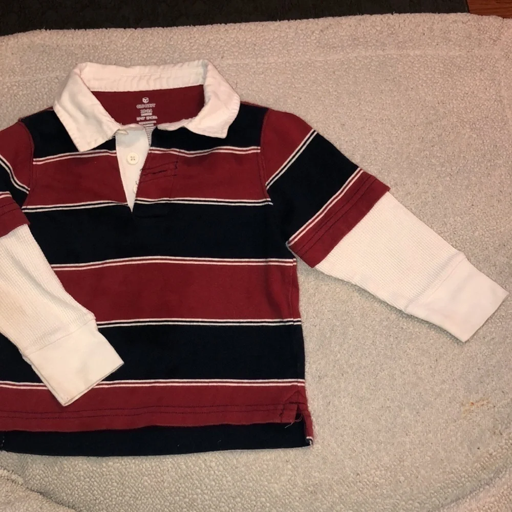 5/$25 Old Navy size 18-24 months long sleeve collared shirt